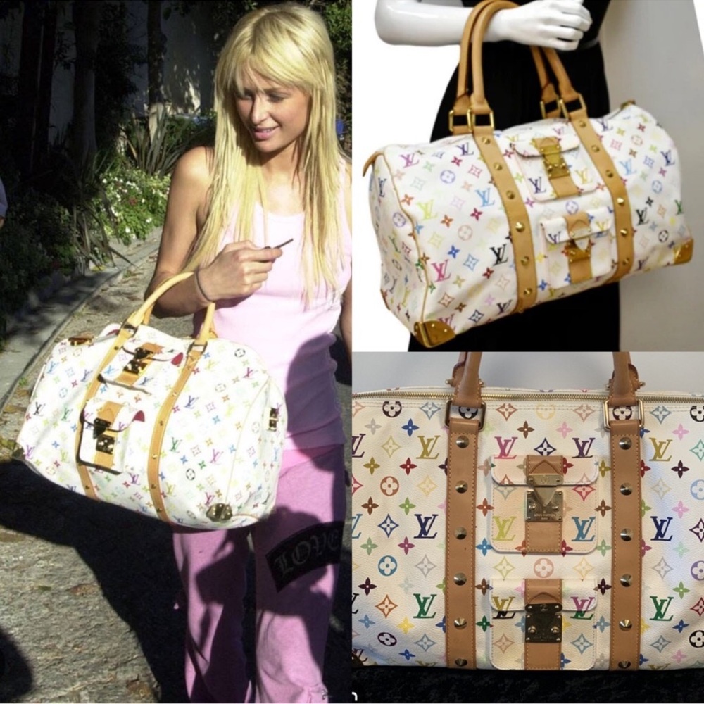 💎ULTRA RARE 💎MULTICOLOR KEEPALL 45
CELEBRITY COLLECTION MURAKAMI